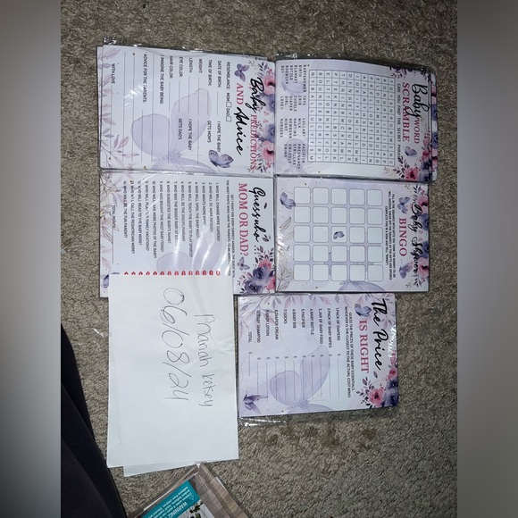 Baby shower games - Picture 1 of 3